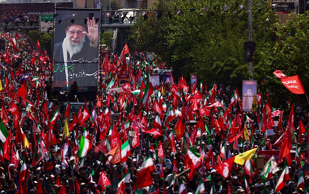 تجدید میثاق ملت ایران با آرمان‌های شهید امت اسلامی